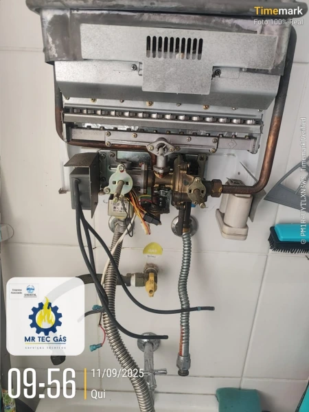 Conserto de aquecedor a gás na Zona Sul