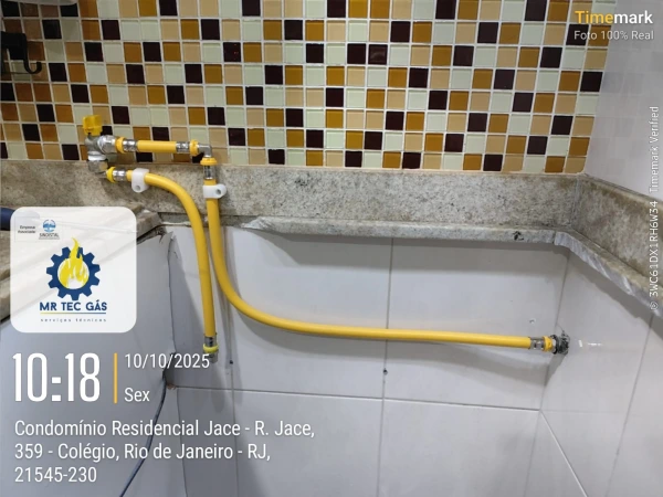 Conversão de fogão glp para gás natural