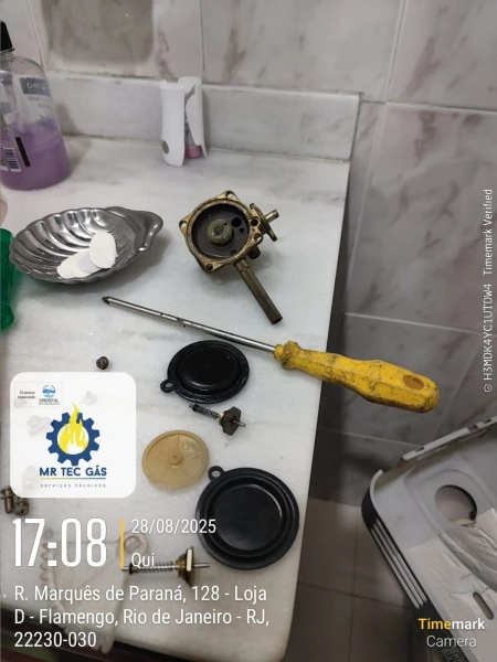 Instalação de aquecedor a gás na Zona Sul