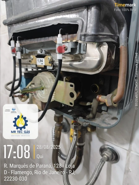 Manutenção de aquecedor em apartamento