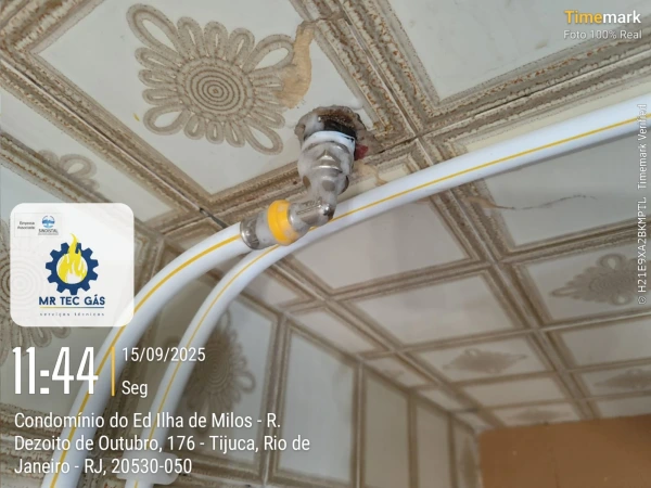 Reparos em tubulações de gás com resina na Ilha do Governador