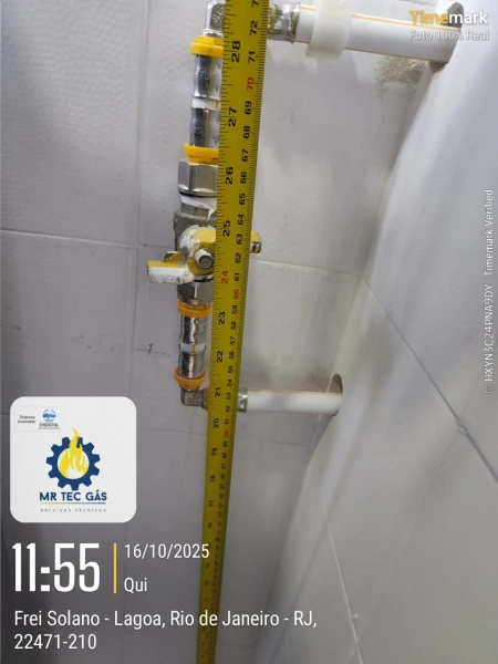 Reparos em tubulações de gás com resina na Zona Sul