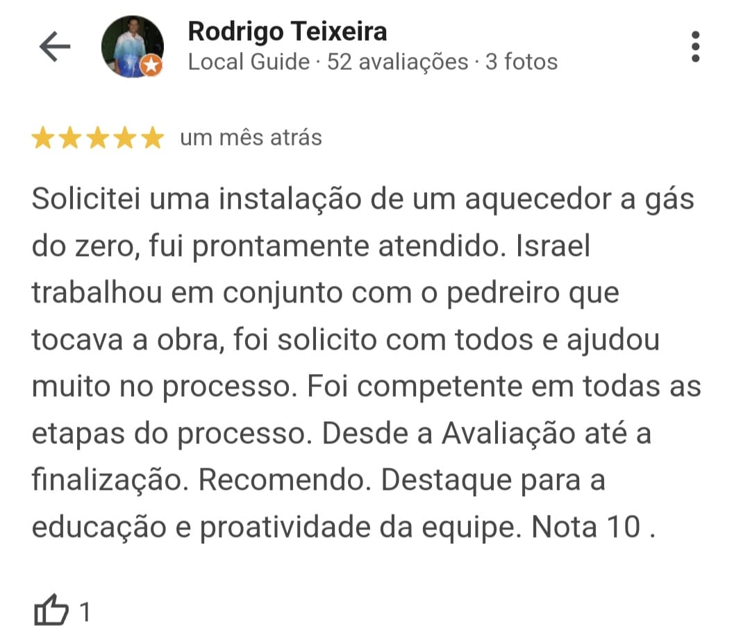 Cliente de Mr Tec Gas